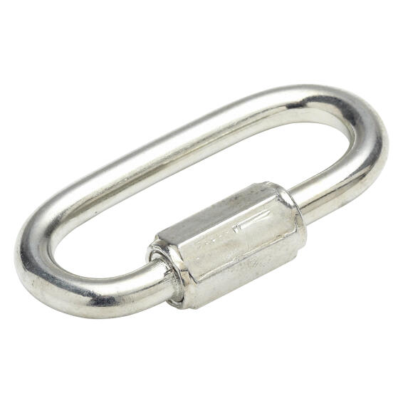 Quick links zinc plated 4mm 125kg 2pc standers