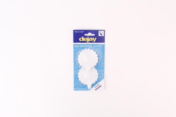 Self adhesive daisy hooks lrg 2pce