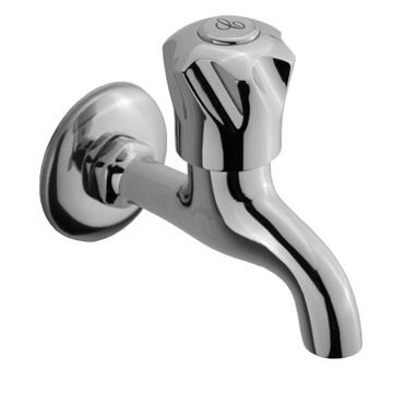 Coral bib tap short body 15mm