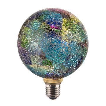 Lexman  e27 g130 led decorative light bulb warm white