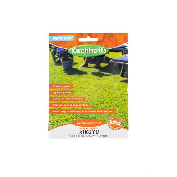 Kirchhoffs lawn seed kikuyu whittet 100g