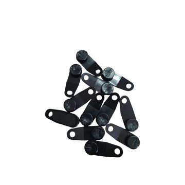 200pc curtain c-gliders black