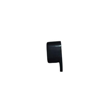 2pc curtain c-glider push on end stops black