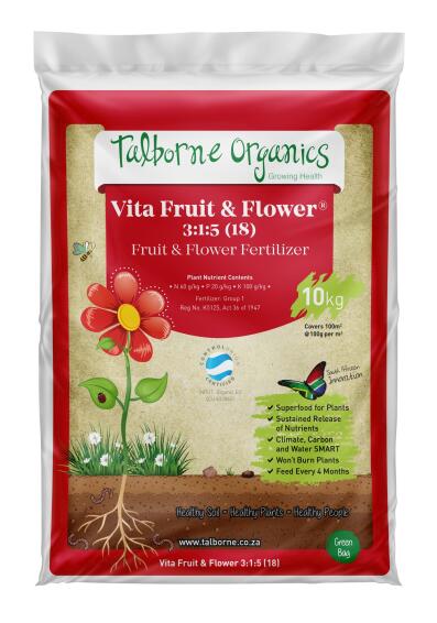 Talborne 3:1:5 Vita-Fruit & Flower Fertilizer10kg