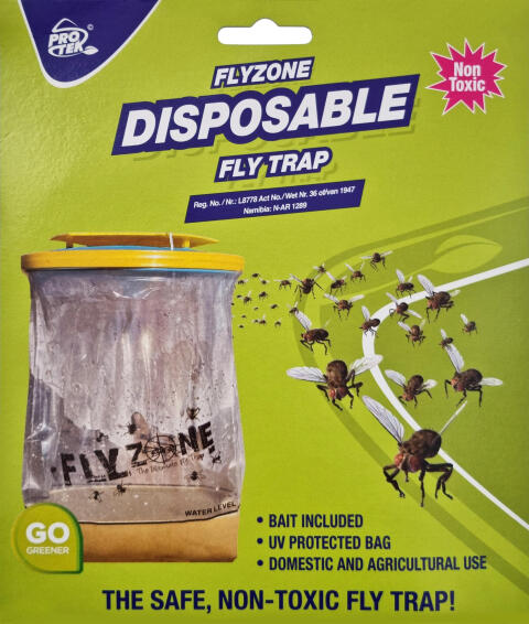 Fly Bait, Disposable Fly Control, Fly Zone, PROTEK
