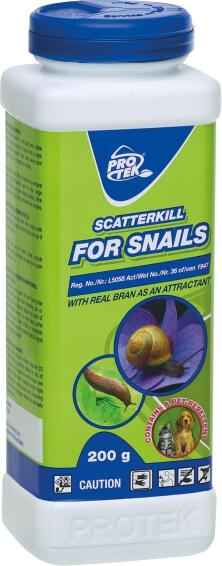 Scatterkill for Snails, Snail Control, PROTEK, 200g
