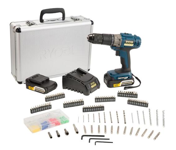 Ryobi 18V Impact Driver Drill Kit