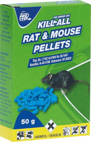 Kill All, Rat and Mouse Control, PROTEK, 50g