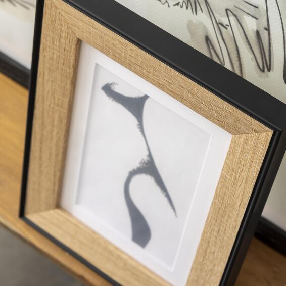 Inspire industriel frame oak 24x30cm