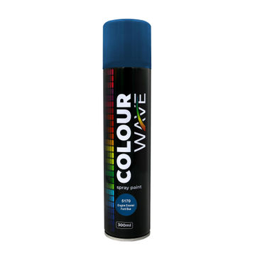 Colourwave  Spray Paint Engine Enamel Ford Blue 300ML