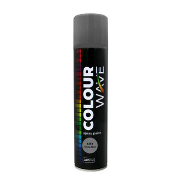 Colourwave  Spray Paint High Temp Silver 300ML