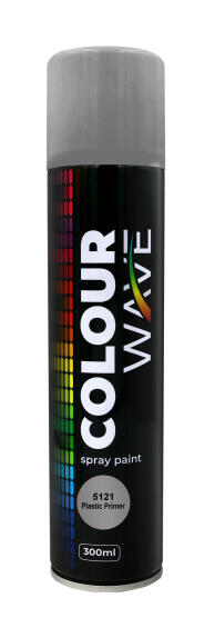 Colourwave  Spray Paint Plastic Primer 300ML