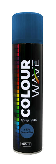 Colourwave  Spray Paint Diamond Blue 300ML