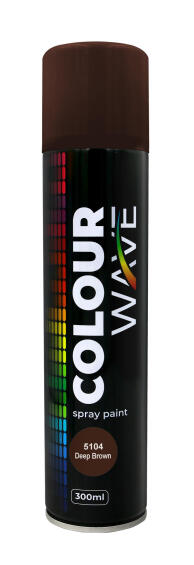 Colourwave Spray Paint Deep Brown 300ML