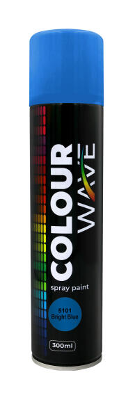 Colourwave Spray Paint Bright Blue 300ML