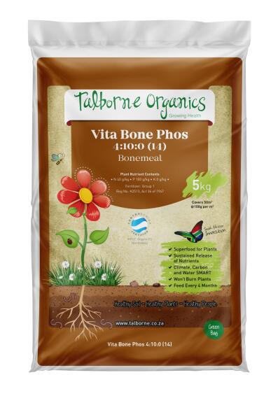 Talborne 4:10:0 Vita-Bone Phosphate Fertilizer 5kg