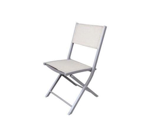 Chair Aluminium Chocolate