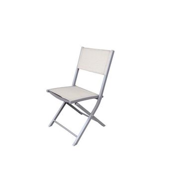 Chair Aluminium Chocolate