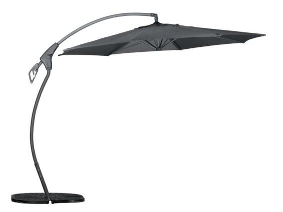 Umbrella Excentre 3 m Grey