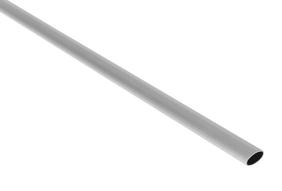 Oval Cupboard Rail Profile 2.5m