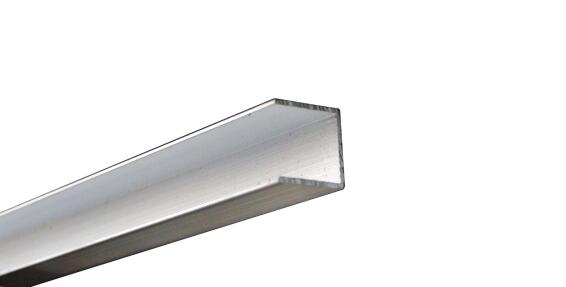 Aluminium U-Channel Profile 16mmx2.5m