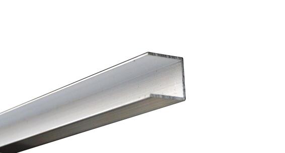 Aluminium U-Channel Profile 18mmx2.5m