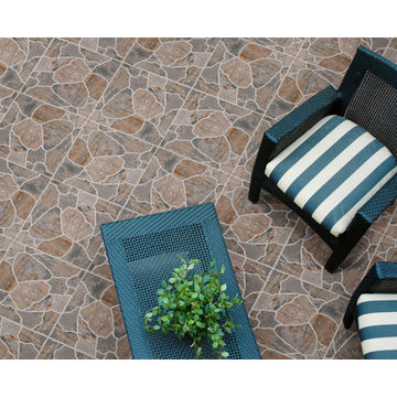 Floor tile ceramic sahara stone slip resistant 500x500mm