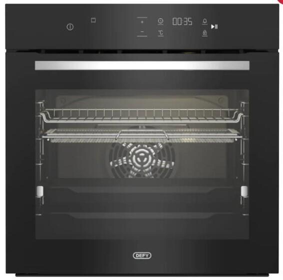 Defy Slimline Thermofan Oven With Airfire Technology DBO499 60Cm