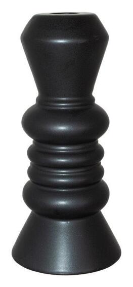 Graphite Candle Holder 19cm
