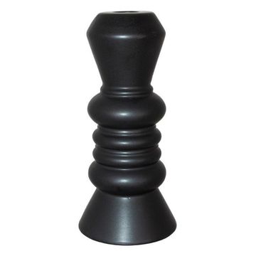 Graphite Candle Holder 19cm