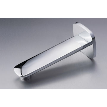 Square Wall Spout With Rounded Bottom Gio