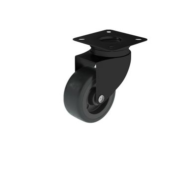 CASTER 50MM 360 ANTI SLIDE BLACK 40KG