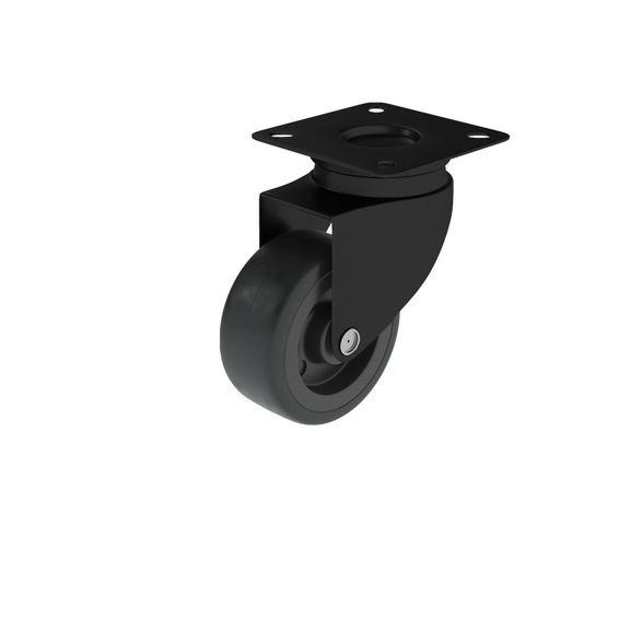 CASTER 50MM 360 ANTI SLIDE BLACK 40KG