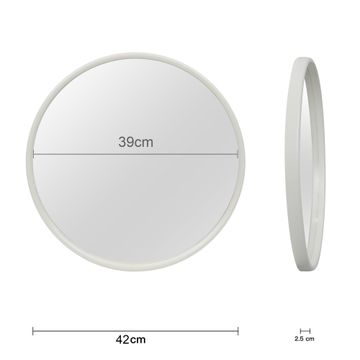 Inspire sweet mirror white 42cm