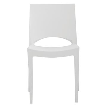 Addis Stella Patio Chair White W51cmxD42cmxH82cm