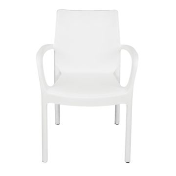  Addis Marilyn Patio Armchair White W82cmxD58cmxH55cm