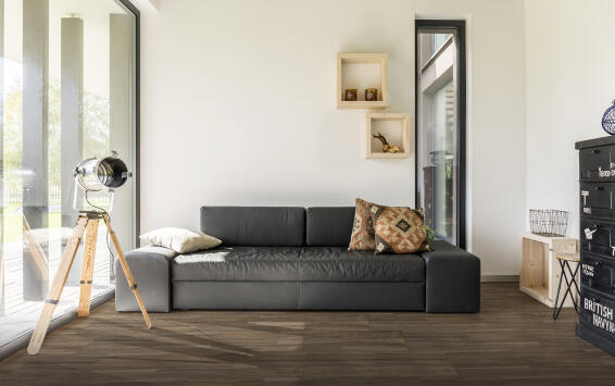 Floor Tile Ceramic Hunyani Chestnut 242x490mm (1.21m2/box)
