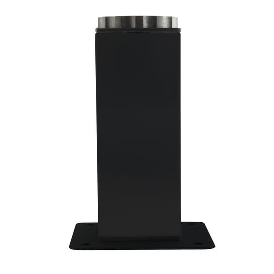 LEG SQUARE 150MM X 25 X 25MM BLACK