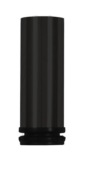 LEG ROUND 100MM X 50MM BLACK TOP ADJUST