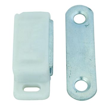 Magnetic Catch WHITE Pack Of 2