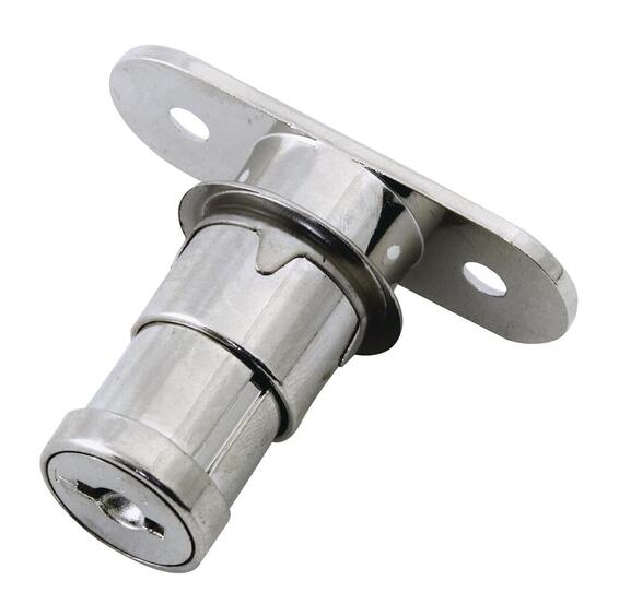 LOCK PUSH 22MM CHROME