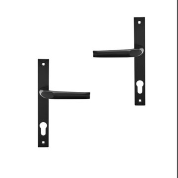 Mackie Slimline handle Cyl lock Black