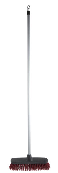 Broom, Synthetic Bristle Broom, Including Metal Handle, ADDIS