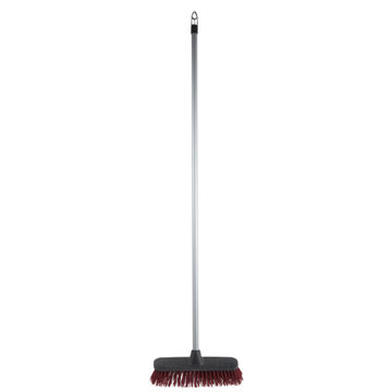 Broom, Synthetic Bristle Broom, Including Metal Handle, ADDIS