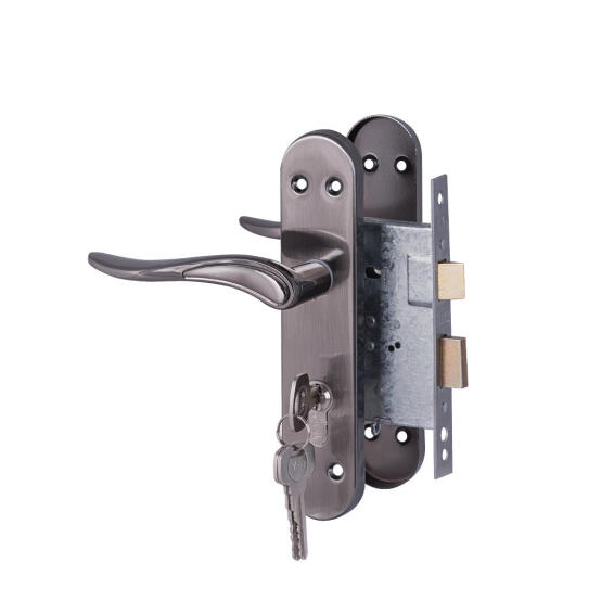 Yale Dolce Satin Black Cylinder Lockset