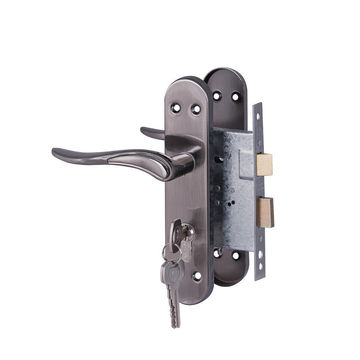 Yale Dolce Satin Black Cylinder Lockset