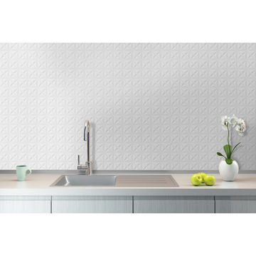 Wall tile  ceramic oracle satin white 265x800mm