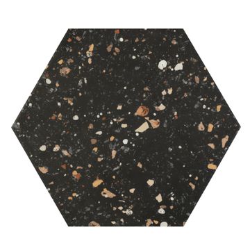 Floor Tile Porcelain Arousa Nero L29cm x W25.8cm 