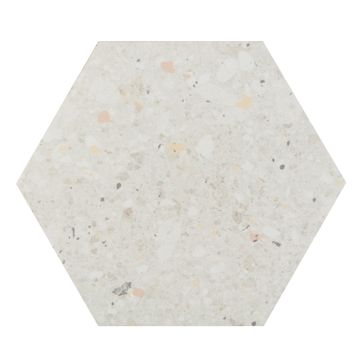 Floor Tile  Porcelain Arousa Bianco L29cm x W25.8cm 