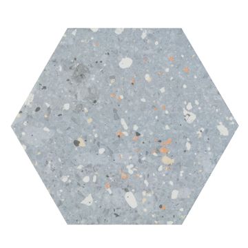 Floor Tile Porcelain  Arousa Azul L29cm x W25.8cm